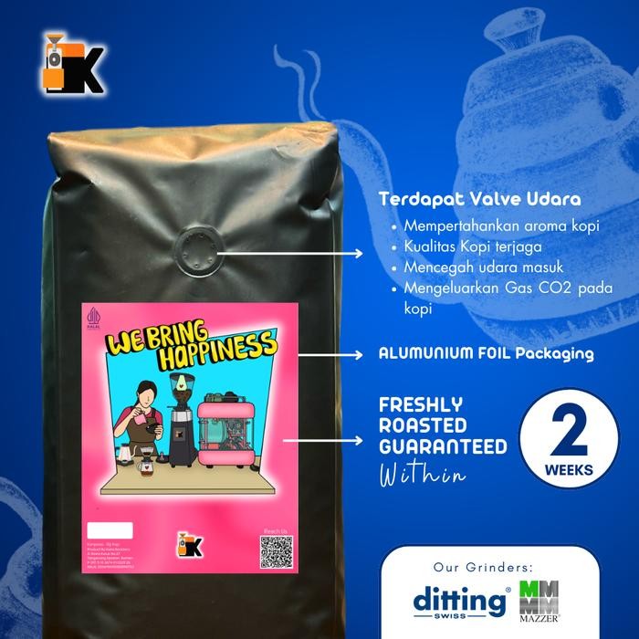 

Otten Flair - 250Gr Biji Kopi Toeku Blend 100% Arabika Untuk Kopi Susu