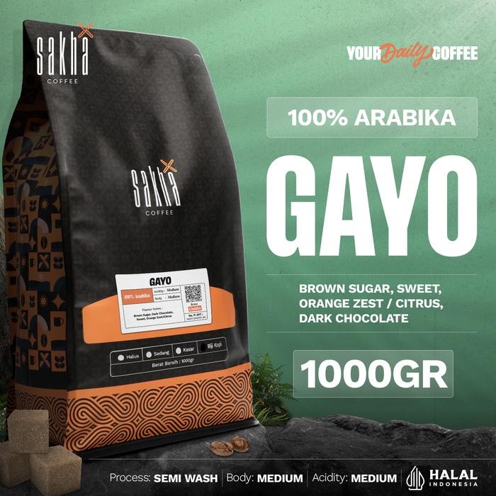 

Nespresso Coffee - Biji Kopi Bubuk Arabika Gayo Aceh Sumatra Arabica Coffee Beans 1Kg