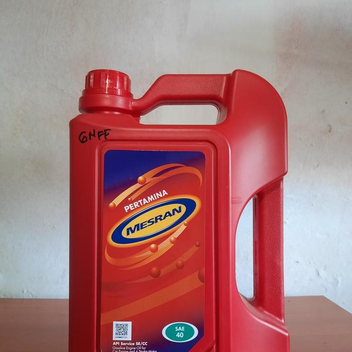 Oli Mesran SAE 40 Kemasan 4 Liter (Kualitas ORIGINAL)