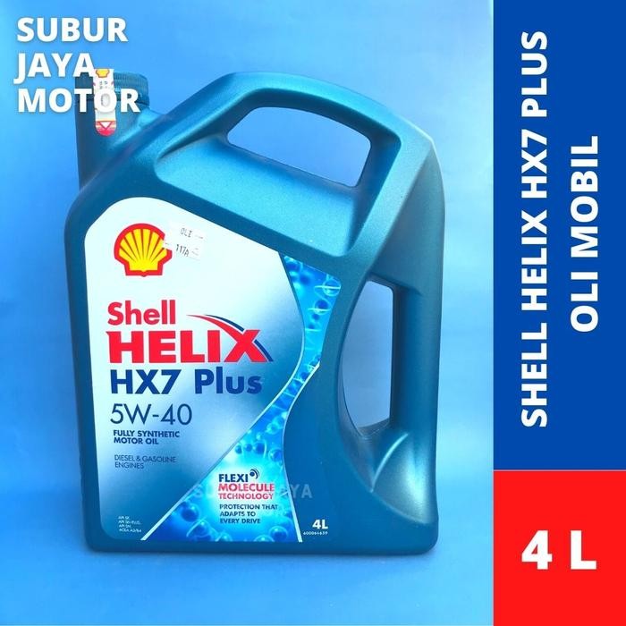 OLI SHELL HELIX HX7 PLUS 5W-40 FULLY SYNTHETIC MOTOR OIL 4L