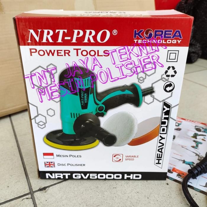 Grosir Mesin Poles Mobil Nrt-Pro Gv 5000 Hd / Mesin Polisher Nrt Pro Gv5000Hd