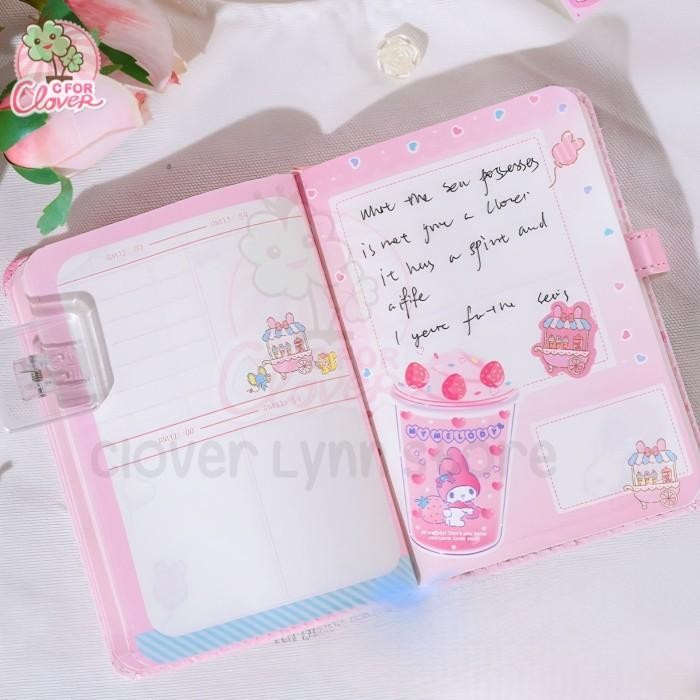 

Cute Characters Diary Note Book Buku Tulis Harian Gemoi