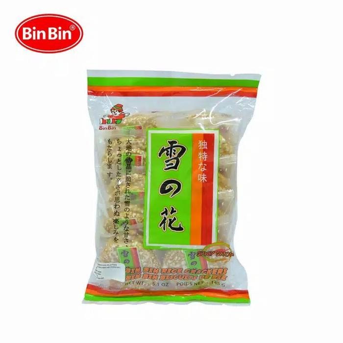 

Diskon! Promo Bin Bin Rice Crackers Spicy Snow 145Gr Snack Beras Pedas