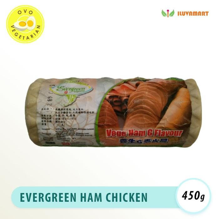 

Diskon! Promo Evergreen Ham Putih G Vegetarian 450Gr Ham Nabati