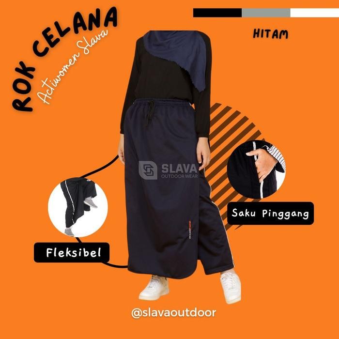 ROK CELANA SPORT OLAHRAGA TRAINING MUSLIMAH SYARI SLAVA ACTIWOMEN