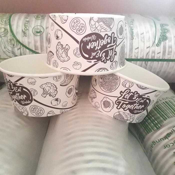 JT Paper rice bowl motif 650 ml