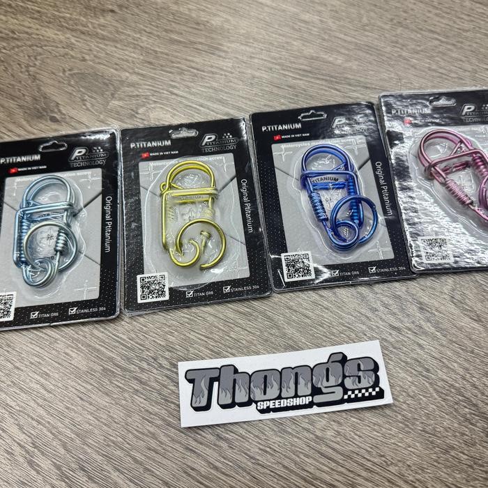 

New Gantungan Kunci Kecil Titanium Gr5 Ready