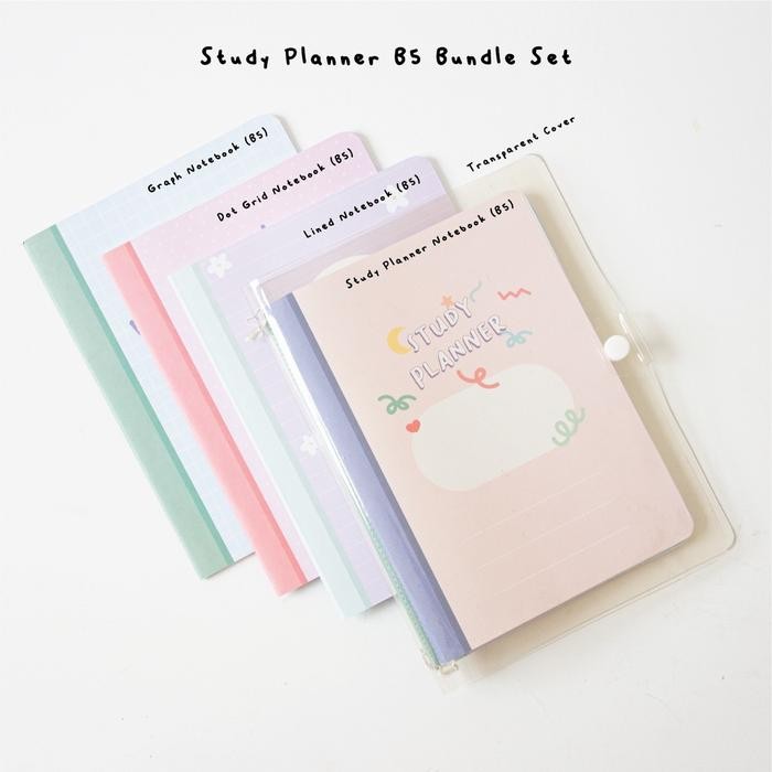 

tersedia paperie lab b5 study planner bundle set organizer