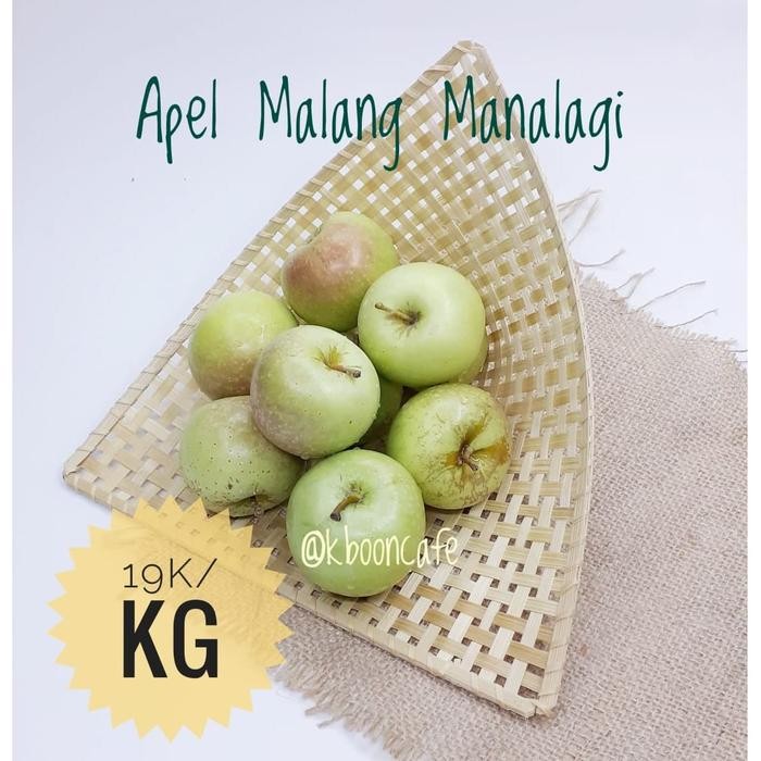 

ASLI Apel Malang Manalagi - Buah Segar Kualitas Terbaik - Fresh READY STOCK