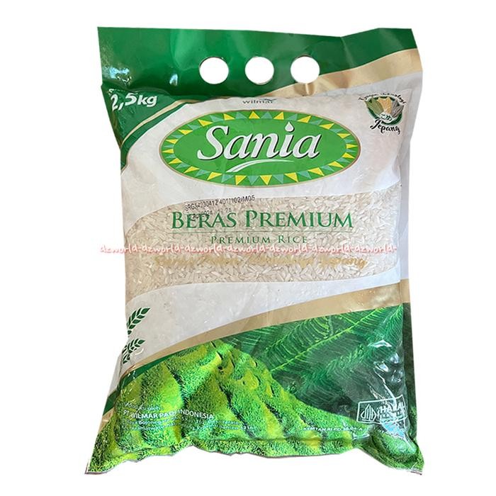 

New Sania Beras Premium 5kg Pulen Teknologi Jepang Wilmar Padi White Rice Ready