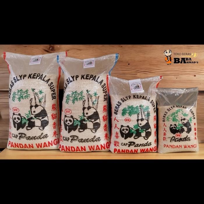 

Sale terbaru BERAS PANDAN WANGI CAP PANDA 5KG/10KG/15KG/20KG/25KG Ready