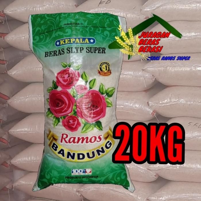 

Terbaru BERAS RAMOS BANDUNG PREMIUM 20KG Ready