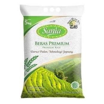 

New Sania Beras Premium Berkualitas 5Kg Ready