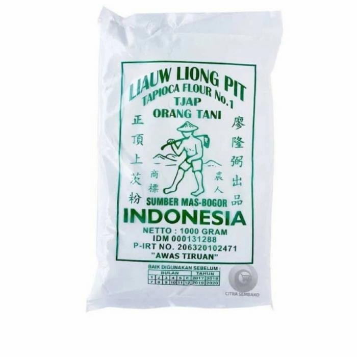 

Barang Terlaris Sagu Tani Cap Liauw Liong Pit 1000gr 1 dus isi 10 pcs Ready