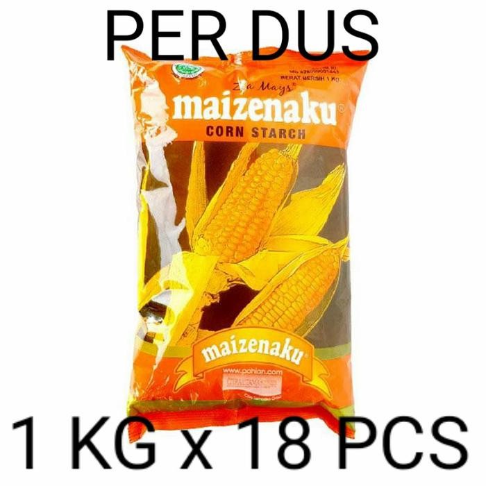 

New Tepung Maizena Maizenaku 1 Kg Perdus isi 18 pcs Ready