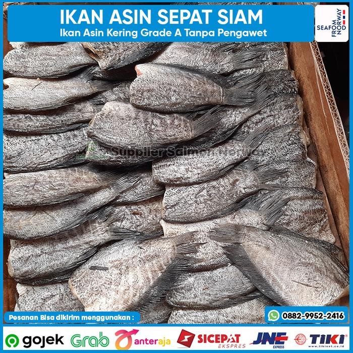 

New Ikan Asin Sepat Siam/Sepat Siam IMPORT Thailand/Sepat Tanpa Pengawet Ready