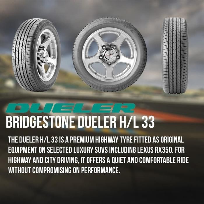 BAN MOBIL BRIDGESTONE DUELER D33 235/60 R18