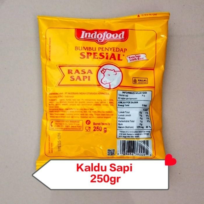 

(Allthebest) Indofood Bumbu Penyedap Special Rasa Sapi 250gr