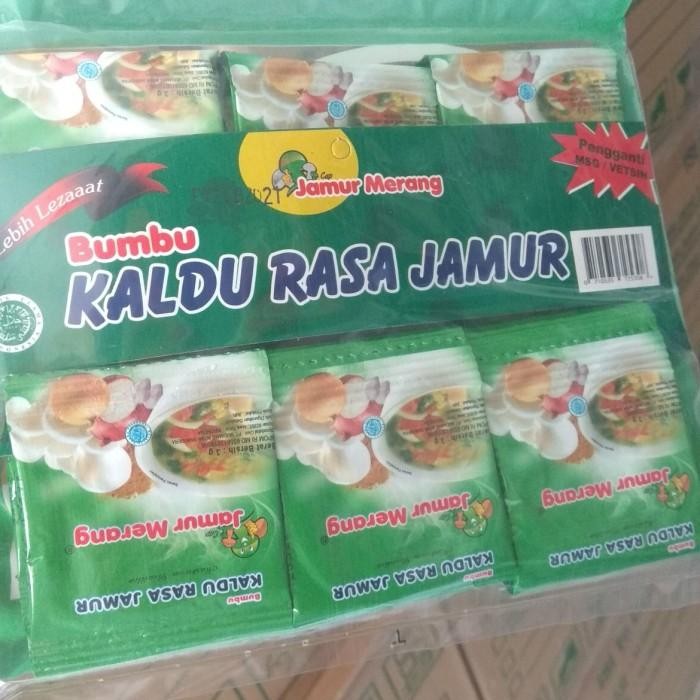 

(Allthebest) Kaldu Cap Jamur Merang Original 30 x 3 gr