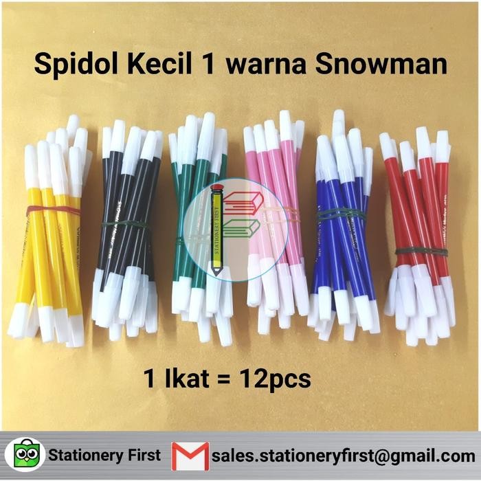 

ID SPIDOL KECIL 1 WARNA SNOWMAN PER LUSIN