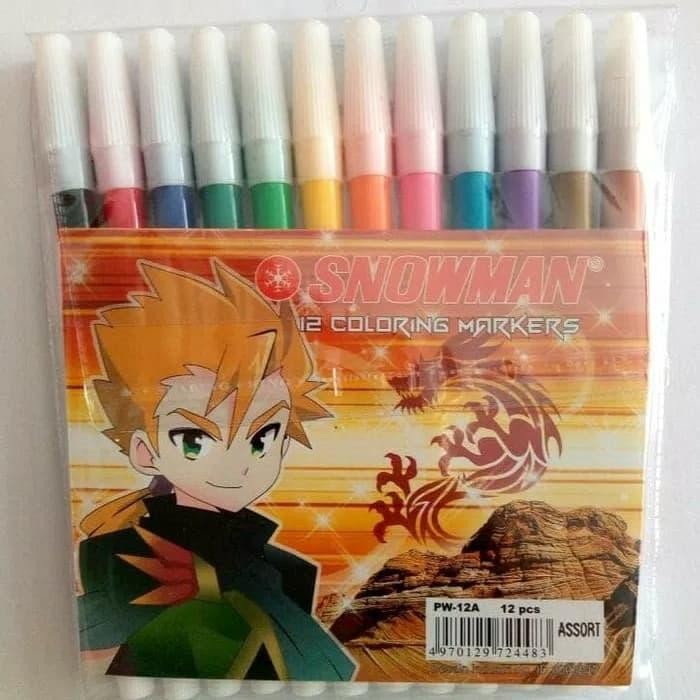 

ID SPIDOL SNOWMAN 12WARNA