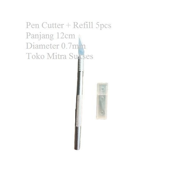 

ID PEN CUTTER + REFILL 5PCS