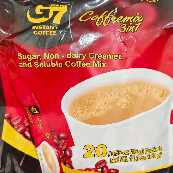 

KOPI VIETNAM G7 TRUNG NGUYEN 3IN1 ISI 20 SACHET