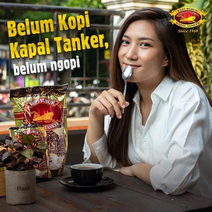

KOPI BUBUK KAPAL TANKER NEW - 320 GR - KOPI TUBRUK CAMPURAN ARABIKA DAN ROBUSTA ASLI KEPULAUAN RIAU