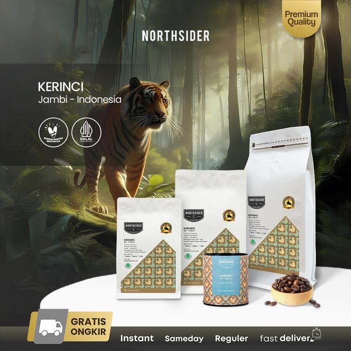 

NORTHSIDER KOPI ARABIKA KERINCI SEI-PENUH NATURAL COFFEE