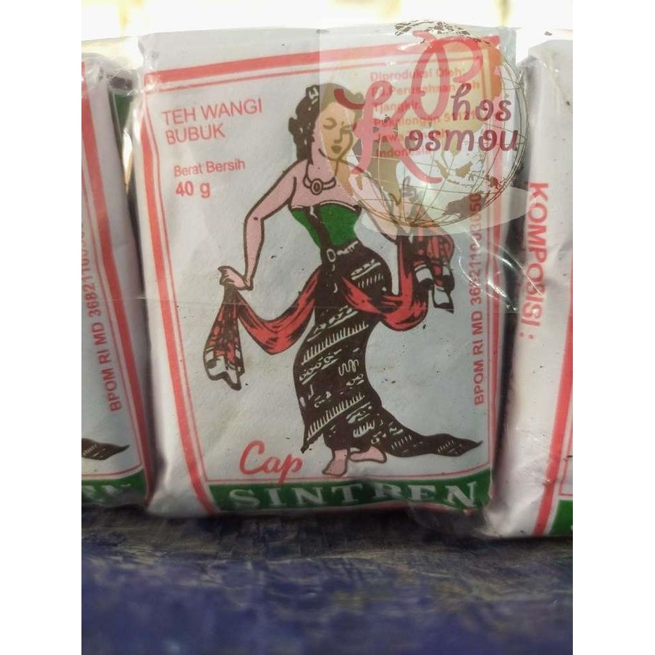 

TEH CAP SINTREN KEMASAN PAK ISI 10 PCS