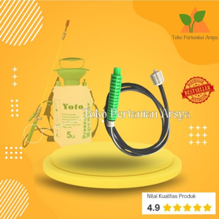 Original Spare Part Selang Sprayer Yoto 4-9 Litert