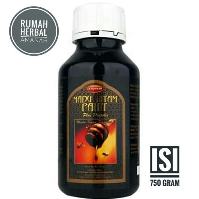 

MADU HITAM PAHIT PLUS PROPOLIS ARROHMAH AR ROHMAH 750 GRAM