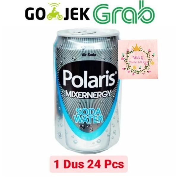 

POLARIS SODA WATER 330ML / AIR SODA TAWAR/ SPARKLING WATER 1 DUS 24PC