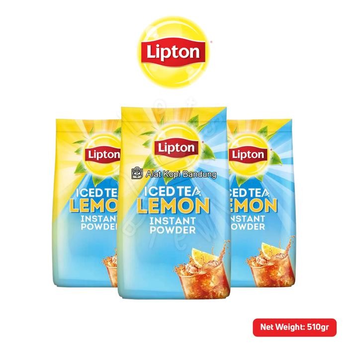 

LIPTON LEMON ICED TEA SERBUK MINUMAN RASA LEMON TEA 510GR