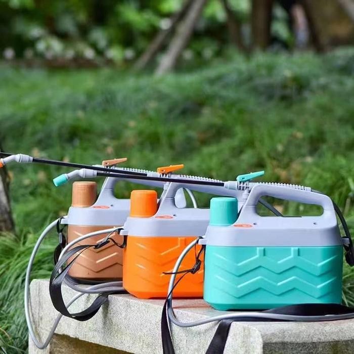 Original Sprayer Elektrik 5 Liter Cas Baterai Alat Semprot Hama Tanaman