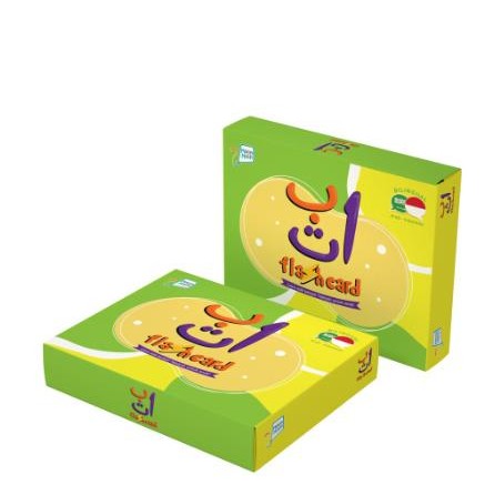 [Mizan] Mainan Edukasi Flash Card Hijaiyah -Gratisongkir
