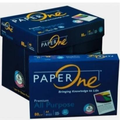 

Kertas Hvs Paperone A4 80 Gram Office Paper Print 1 Dus 5 Rim