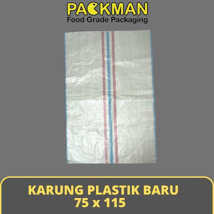 

KARUNG PLASTIK BARU 75x115 / SETARA GABAH 100kg / KARUNG PACKING MINIMAL ORDER 5