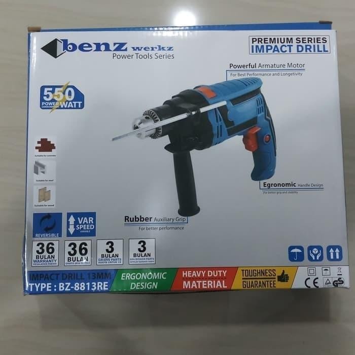 Termurah Mesin Bor 13Mm Benz / Mesin Bor Beton Tangan Impact Drill 13Mm Benz