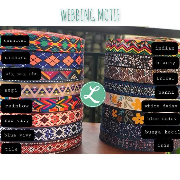 WEBBING MOTIF ROLL