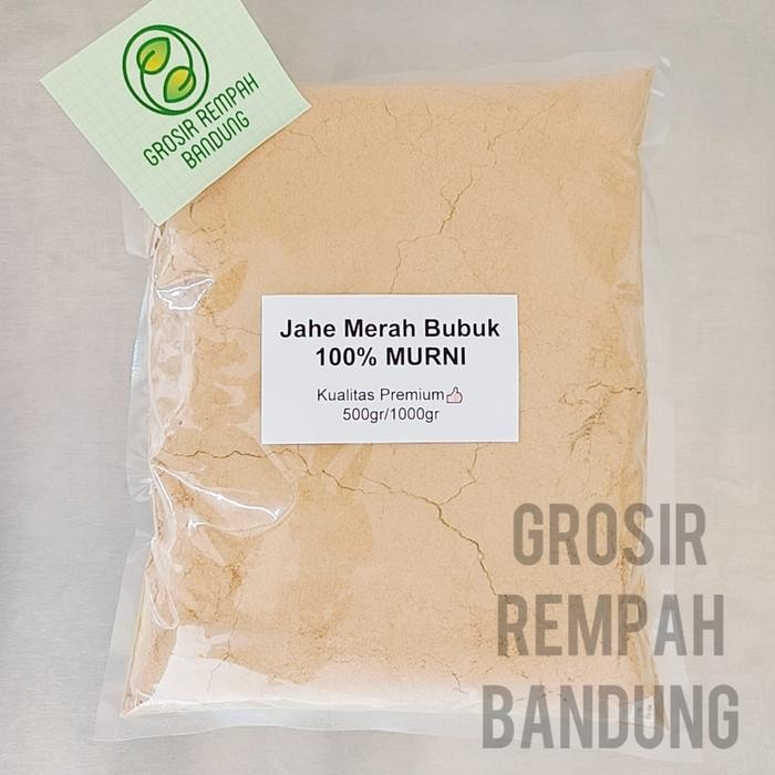 

jahe Merah Bubuk Murni / Rempah / Kualitas Terbaik