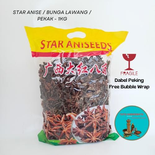 

Star Anise / Bunga Lawang / Pekak - 1kg