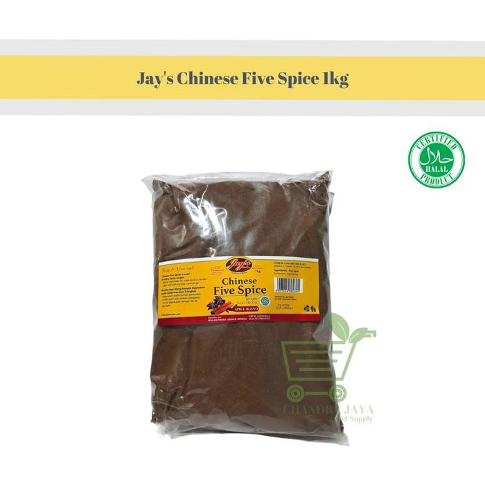 

Jays Chinese Five Spice 1KG Bumbu Ngo Hiong