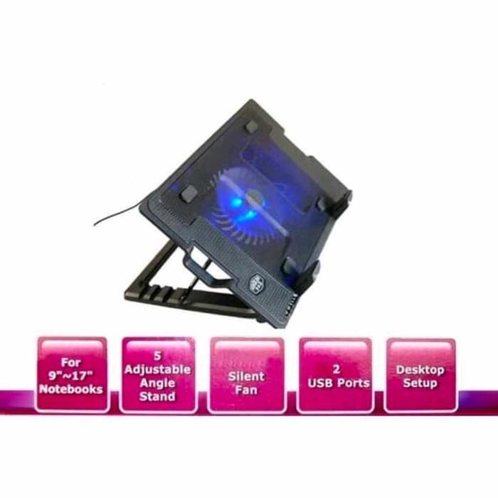 Coolingpad Ergostand/Cooler Fan Ergostand/Pendingin Laptop Ergostand