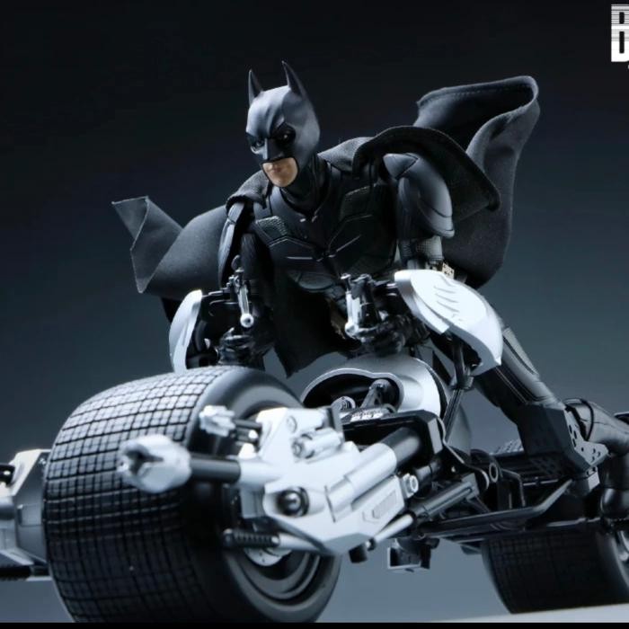Modoking Dc 1/2 Dark Knight Movie Batman Batpod Tumbler Model Kit Figure