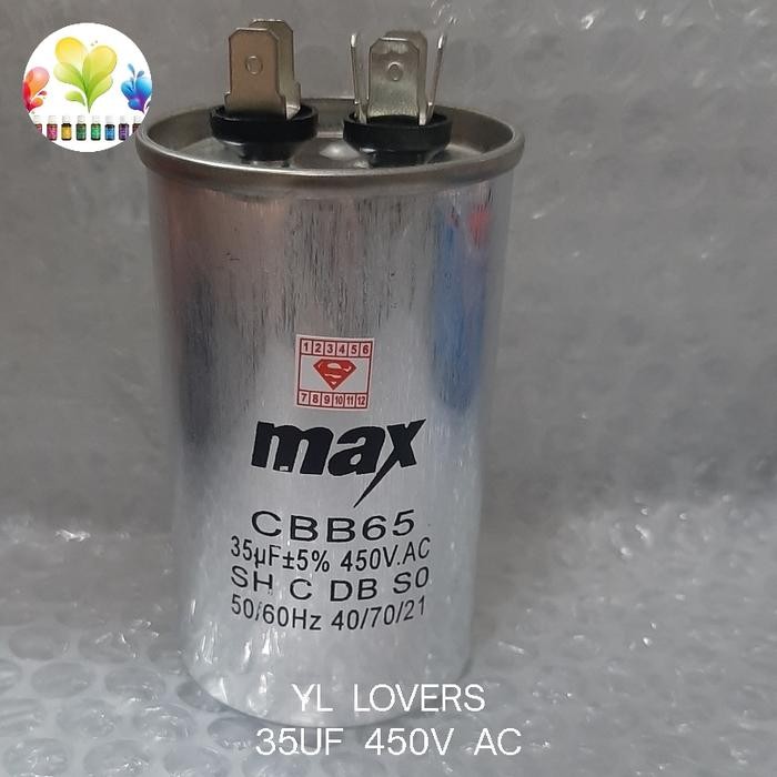 CAPASITOR 35UF 450V AC/KAPASITOR 35UF 450V/ ELCO 35UF 450V AC.