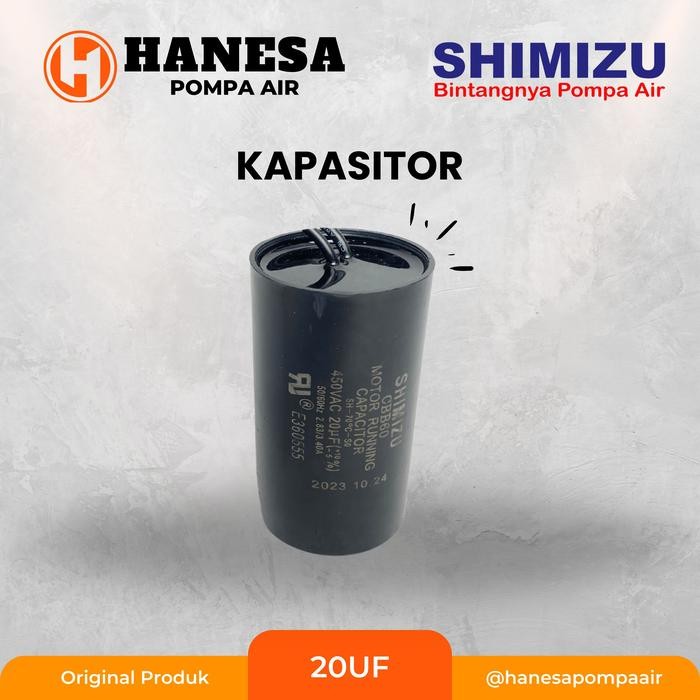 KAPASITOR SHIMIZU 20 UF / SHIMIZU CAPACITOR 20 UF