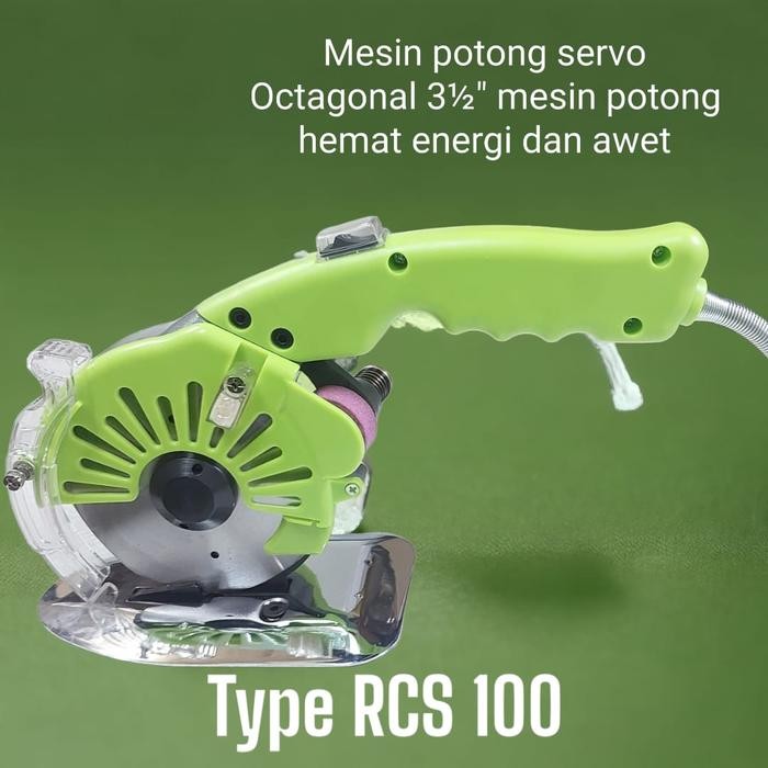 ALAT POTONG KAIN - MESIN POTONG BAHAN KAIN OCTA SERVO RCS 100