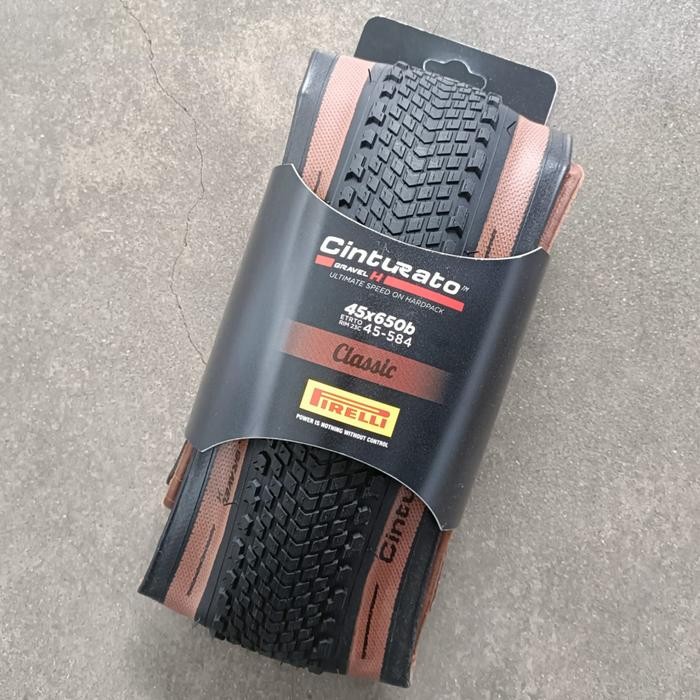 Ban Luar Sepeda Pirelli - Cinturato Gravel H Classic 650x45 - 27.5