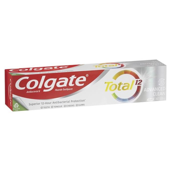 

Colgate Total 12 Advance Clean Paste 200 Gram/ Pasta Gigi